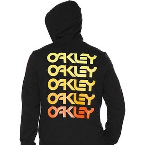 SOLD!!  Oakley Fleece Loop Zipped Hoodie Jacket